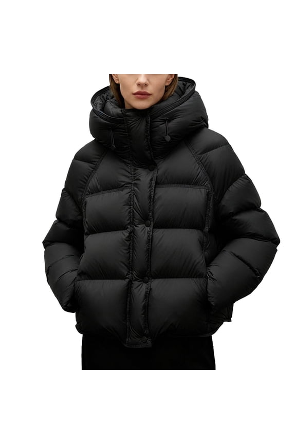 Winter Jackets for Women Winter Padded Coat Warm Thickened Oversized Jacket Outerwear With Soft Comfortable Fabric Winter Coats for Women