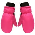 thumbnail image 1 of Winter Kids Snow Mittens Waterproof Mittens Warm Thicken Snow Gloves Toddler Boy Gloves 8-10, 1 of 5
