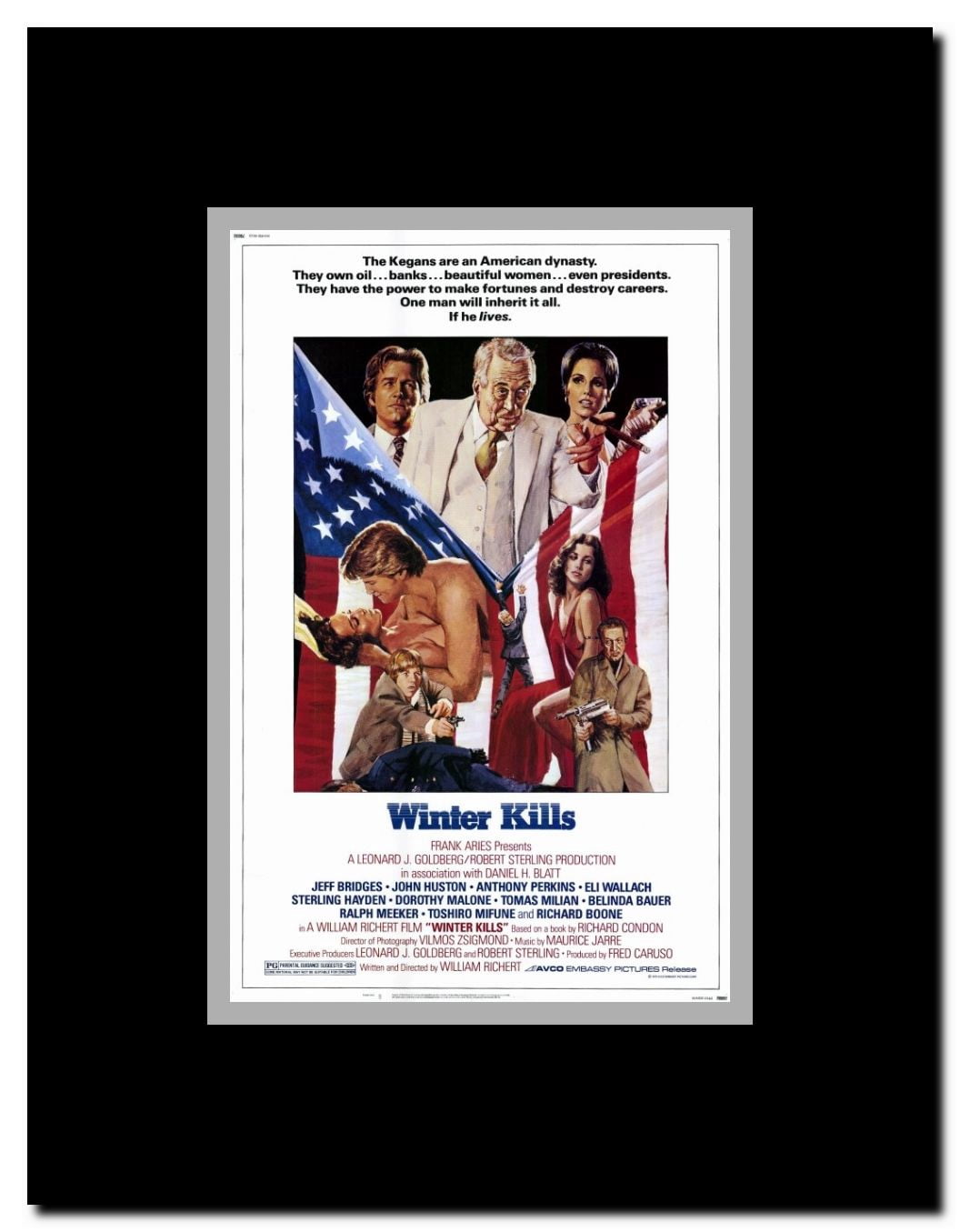 Winter Kills Framed Movie Poster