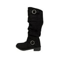 thumbnail image 1 of Winter Knee-High Boots Flat-Soled Stylish Slouchy Design Comfortable Casual Footwear for Everyday Wear, 1 of 8