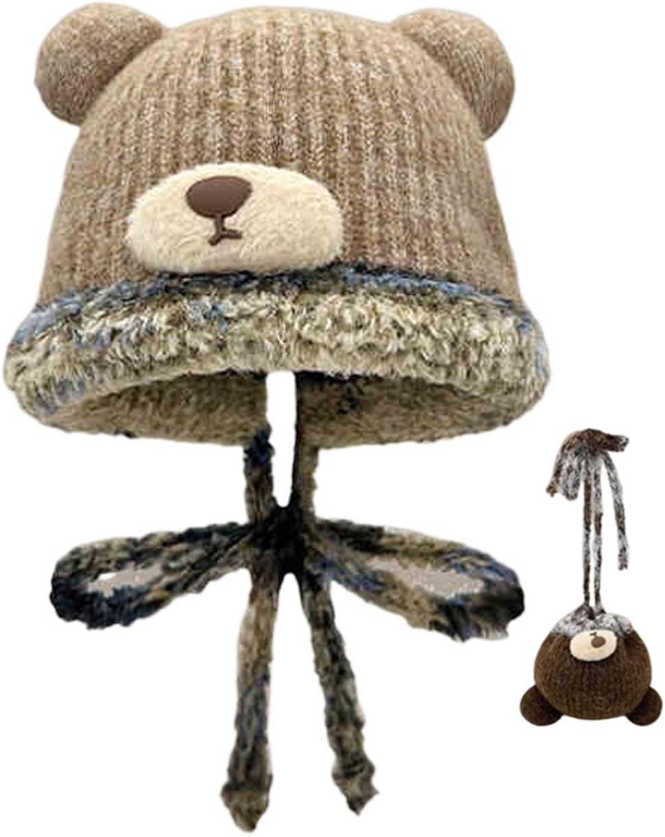 Bear Buddies Winter Knitted Cap- Yellow