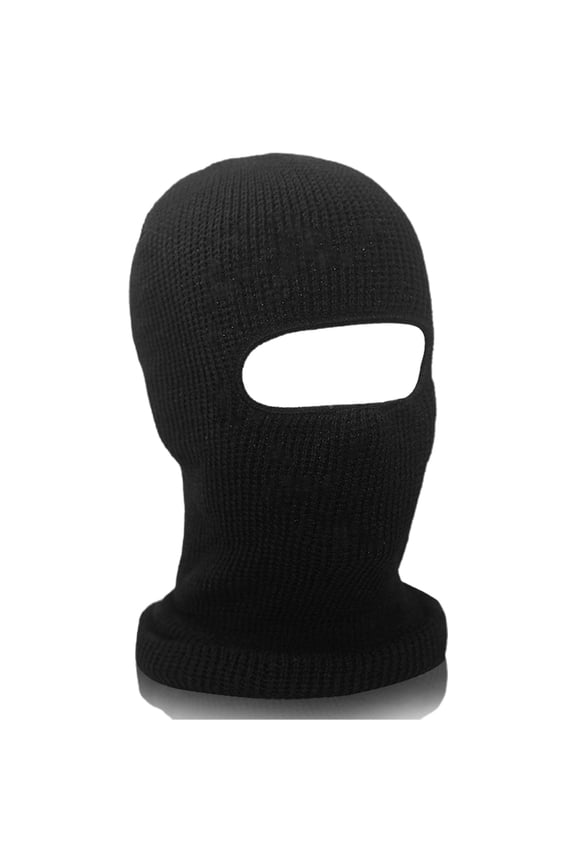 Winter Knit Cap Warm One Hole Full Face Ski Hat Hood Motorcycle Helmet Unisex