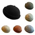 thumbnail image 1 of Winter Knit Fisherman Hat Brimless Adjustable Bucket Cap Warm Outdoor Headwear, 1 of 4