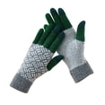 thumbnail image 1 of Winter Knit Gloves for Men Women Soft Stretch Fleece Thermal Warm Gloves Cold Weather Fashion Full Finger Gloves, 1 of 5