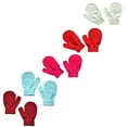 thumbnail image 1 of Winter Knit Mittens Set Cute Warm Boys Girls 5Pairs Soft Care, 1 of 1
