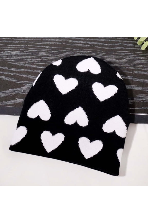 Winter Knitted Hats Striped Curled Edgeless Cold Hat Outdoor Warmth Thick Woolen Hats Accesorios de ropa de oficina