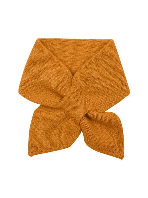 Winter Knitted Neck Warmer Scarf Loop Thermal Lined Collar for Cold Weather Outdoor Accessory