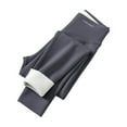 thumbnail image 1 of Winter Ladies Lined Pants Thermal Base Layer Trousers for Cozy Warm Activity Wear, 1 of 6
