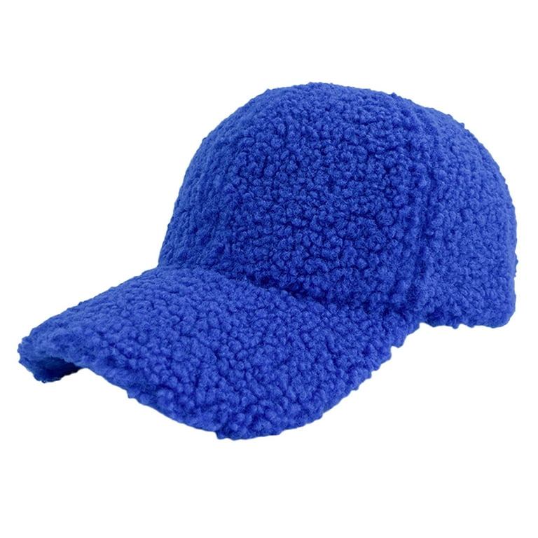 Winter Lamb Wool Baseball Cap For Men Women Teddy Sports Hats Warm Winter  Outdoor Gift Daily Leisure Travel Cap 