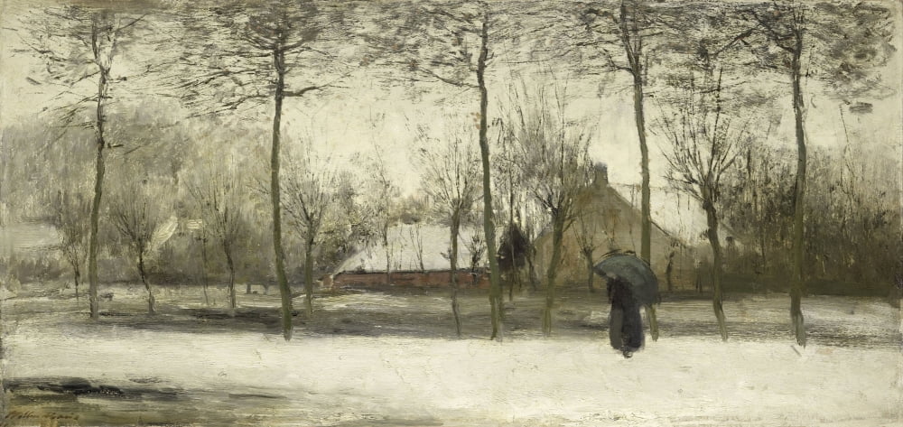 Winter Landscape Canvas Art - (24 x 18)