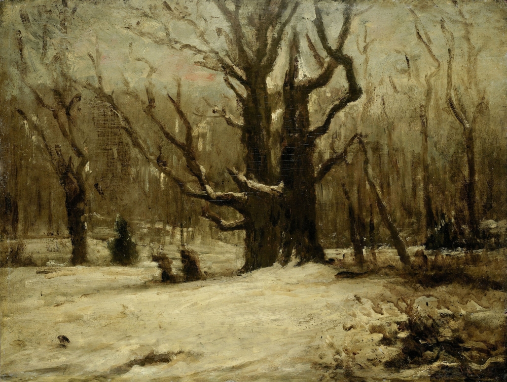 Winter Landscape Canvas Art - (36 x 24)