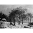 thumbnail image 1 of Winter Landscape, canvas Poster Print (18 x 24), 1 of 1