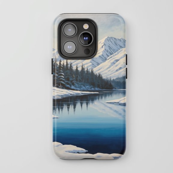 Winter Landscape for All iPhone Series Tough Phone Case