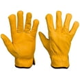 thumbnail image 1 of Winter Leather Work Gloves Sherpa Fleece Lined In Mens Small,Med,Large,XL,XXL (XXL), 1 of 7