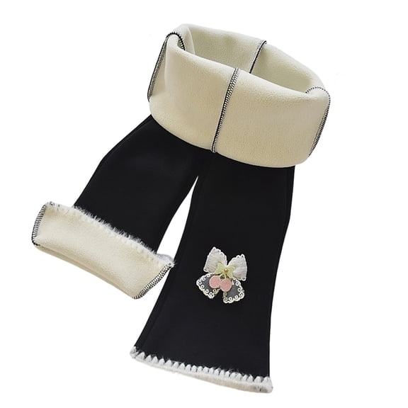 Winter Leggings for Girls Fall Winter Girls Flared Lined Pants Solid Color Thickened Warm Trousers Slim Fit Cold Weather Bottoms for Toddler Kids Kids Leggings Black 5 Years-6 Years