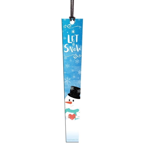 Winter (Let It Snow - Snowman) Hanging Acrylic Print ACPICICLE264