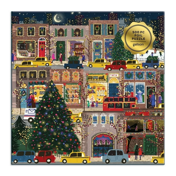 Winter Lights Foil Puzzle 500 PC Puzzle (Other)