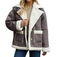 thumbnail image 1 of Winter Lined Insulated Heavyweight Long Sleeve Coat For Women Outdoor Cold Weather And Casual Daily Wear, 1 of 6