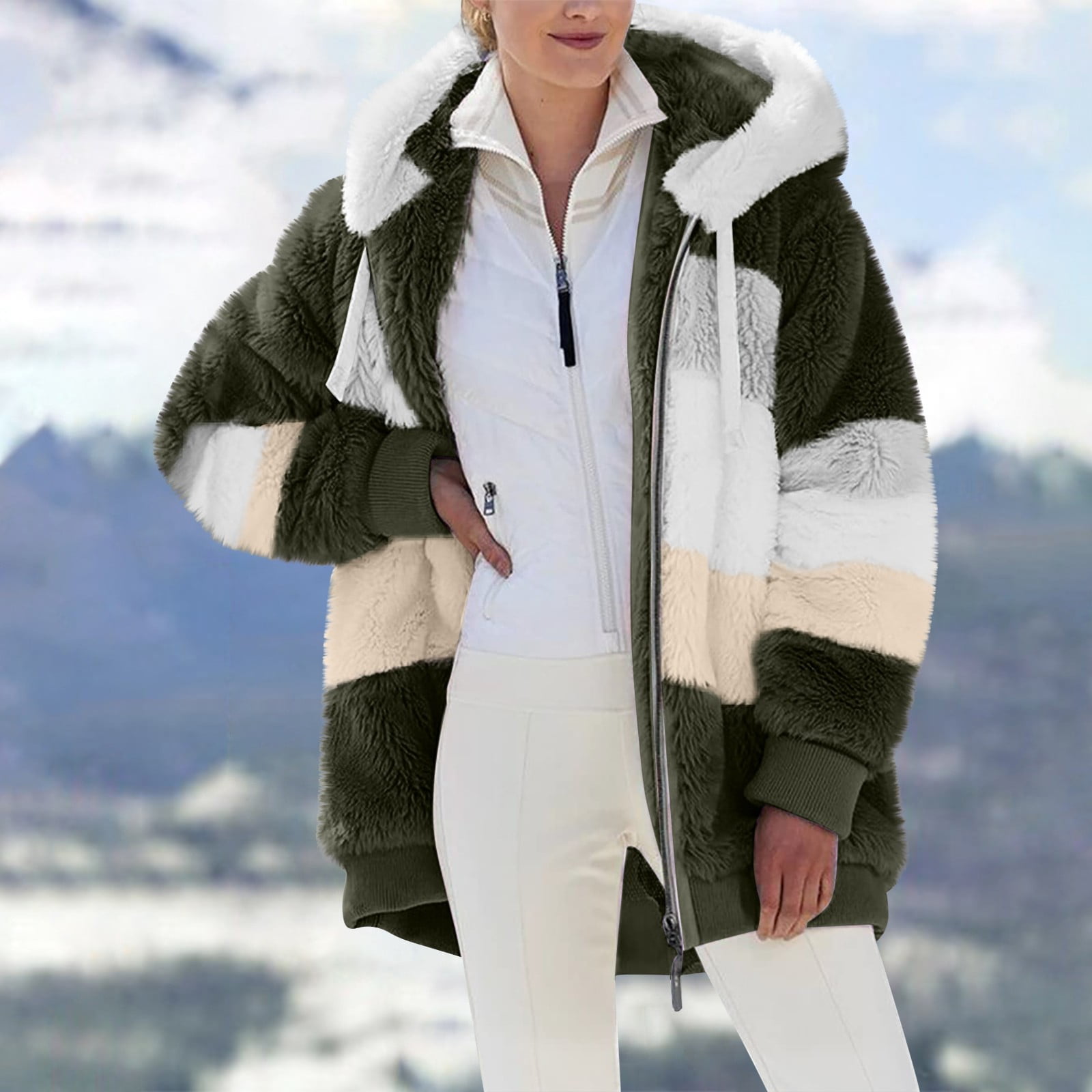 Ladies thermal fleece jacket sale