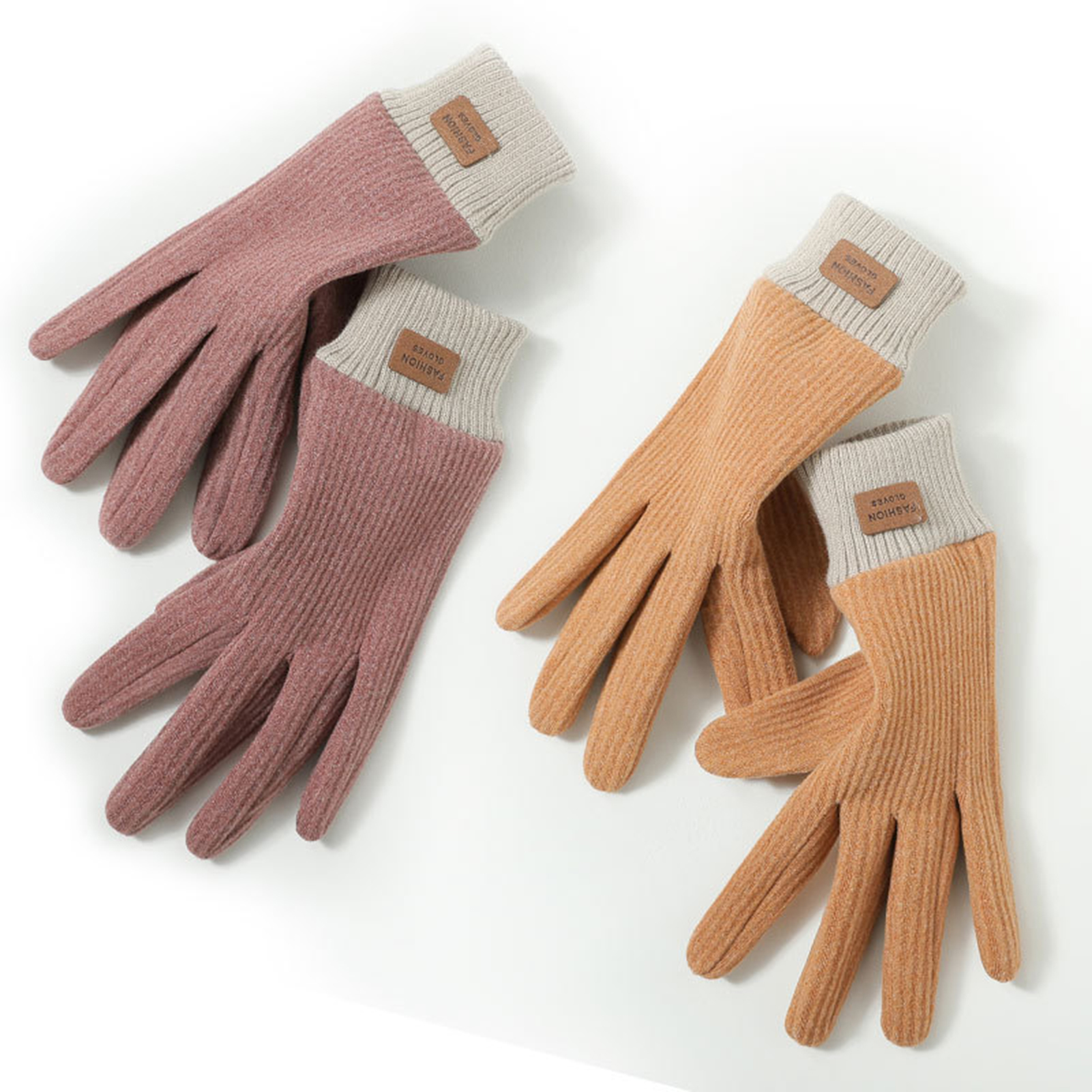 Guanti Invernali Mellons Winter Magic - Unisex, Caldi In Maglia, Taglia Unica, Nero