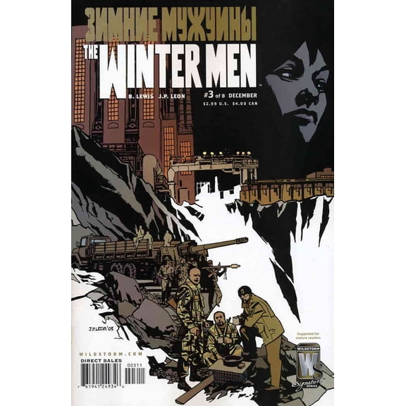 Winter Men, The #3 VF ; WildStorm Comic Book