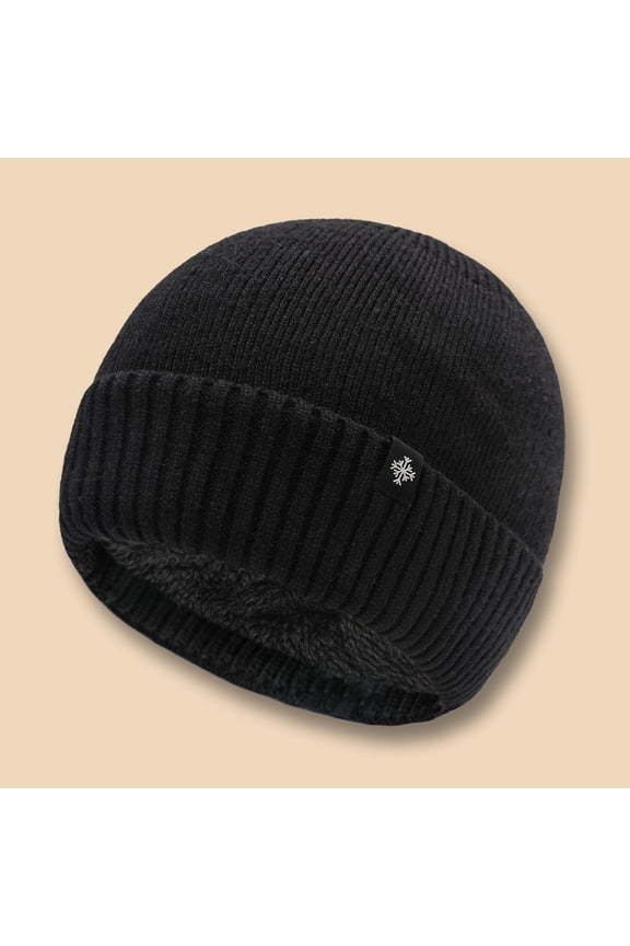 Winter Men And Women Padded And Thickened Warm Hat Outdoor Letters Knitted Hat Fall And Winter Riding Neck Warm Wool Hat Rabbit Trapper Hat Men Plaid Hats for Men Mens Hats for Winter Cap for Snow