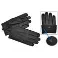 thumbnail image 1 of Winter Men's Dress Leather Glove Fleece Lined Warm Gloves, 1 of 6
