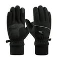 thumbnail image 1 of Winter Men's Gloves Polar Fleece Thick Warm Women Cycling Sports Driving Waterproof Non-Slip Touch Screen Motorcycle Gloves Winter Thermal Touchscreen Gloves Polar Fleece Windproof Anti-slip Layer, 1 of 7