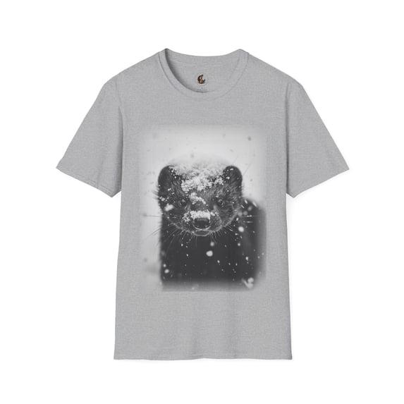 Winter Mink Mystique Tee - Comfort Wear and Wildlife Care