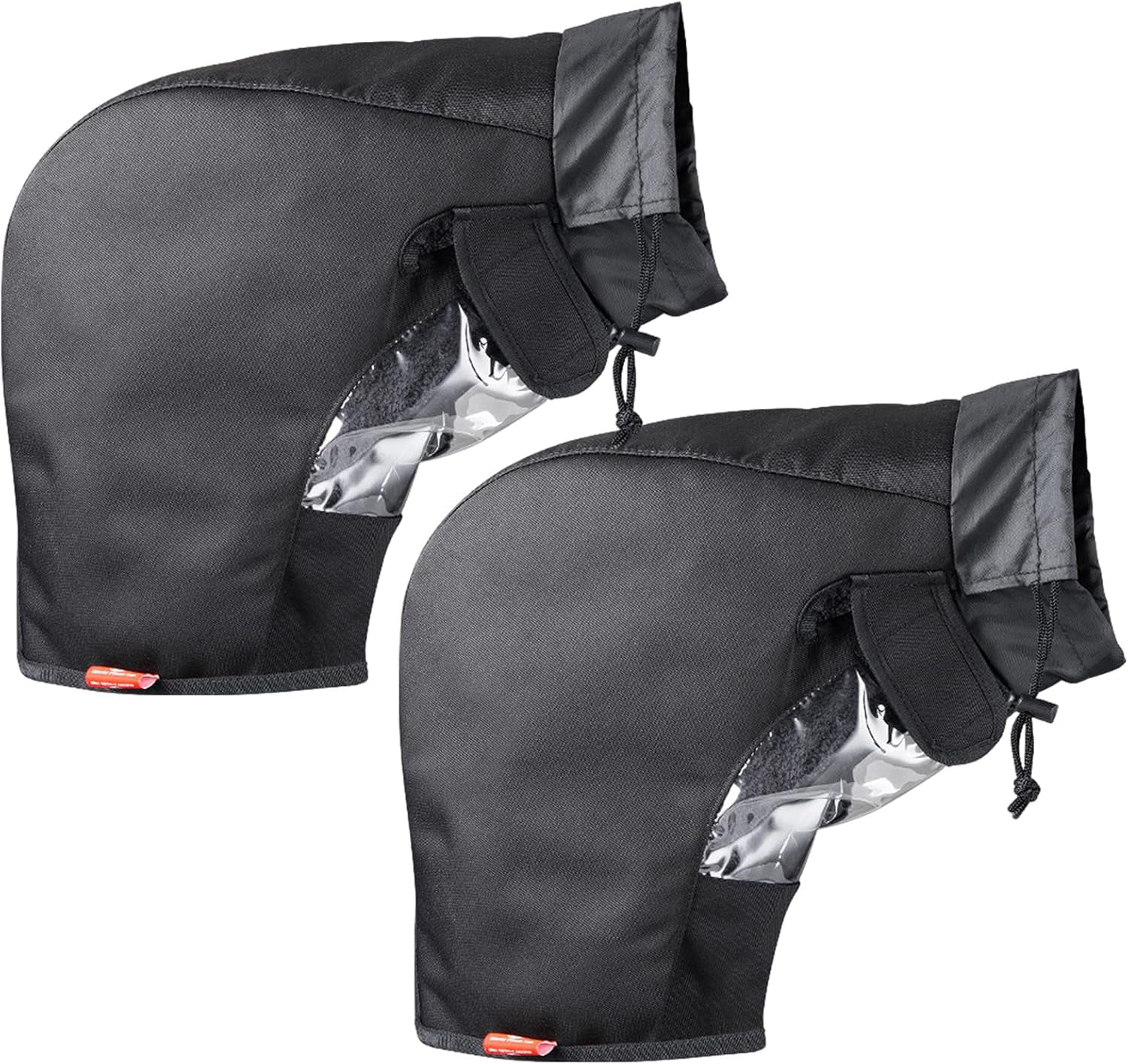 Winter Motorcycle Gloves, Snowmobile Handlebar Muffs, Coldproof Waterproof and Thickened Motorcycle Handlebar Muffs Gloves, ATV Hand Warmers for Family Friends