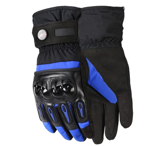 Winter Motorcycle Gloves Waterproof Windproof Thermal Touch Screen Gloves for Skiing, Cycling, Riding, ATV, UTV, Snowmobile