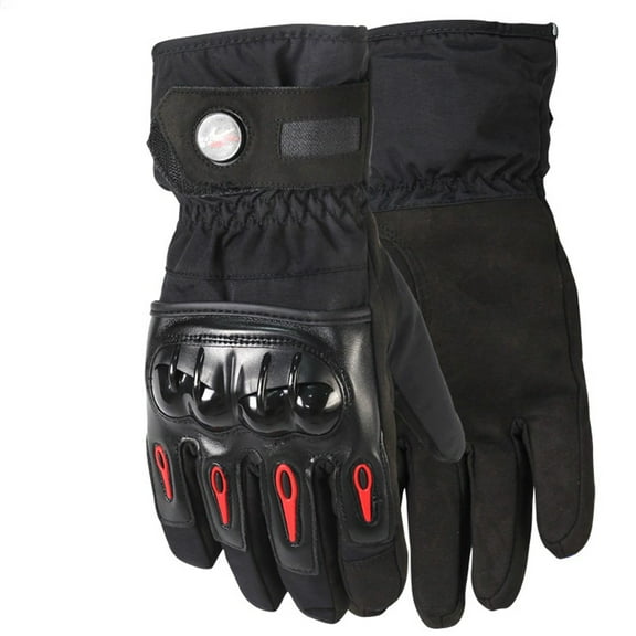 Winter Motorcycle Gloves Waterproof Windproof Thermal Touch Screen Gloves for Skiing, Cycling, Riding, ATV, UTV, Snowmobile