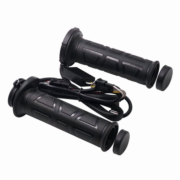 Winter Motorcycle Heated Grips Handlebar Warmer Sleeves with Switch to Control Temperature for 22mm Handlebar