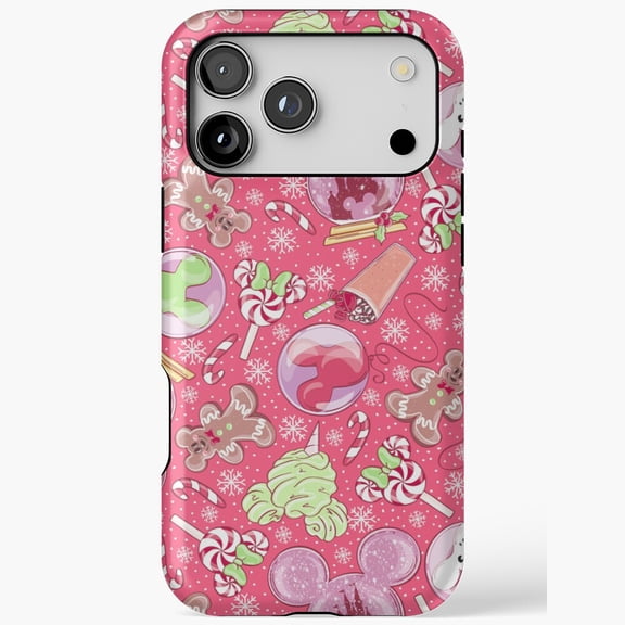 Winter Mouse Snacks Balloons Birthday iPhone Case 17 11 12 13 14 15 16 Pro Max