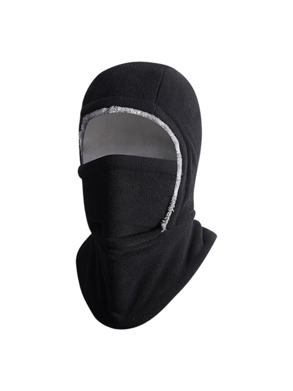 Winter Neck Gaiter Face Mask Fleece Lined Warm Windproof Balaclava Ear Protection Hood for Men Women Outdoor Cycling Running Cold Weather Sports Hiking Skiing