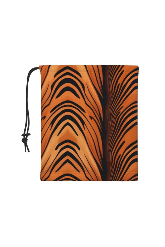 Winter Neck Gaiter Tiger Stripe Animal Warmer Scarf Cold Weather Face Mask Cover For Men/Women