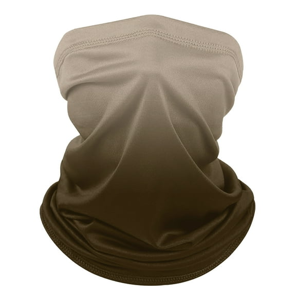 Winter Neck Gaiter Warmer for Men&Women, Cotton Windproof Breathable Face Cover Mask for Cycling, Hiking, Running, Festivals, All-Season Outdoor Activities 2025 Brown Free