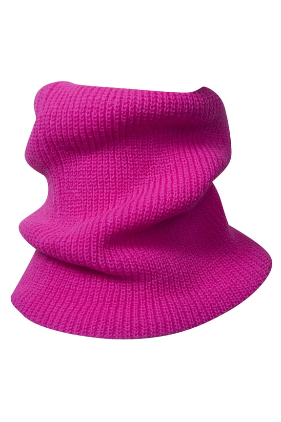 Winter Neck Gaiter Warmer, Pink