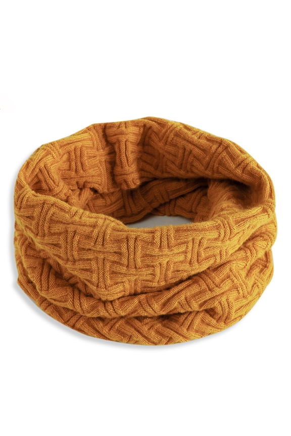 Winter Neck Gaiter for Men & Women, Windproof Fleece Face Mask Cover, Cold Weather Scarf for Skiing, Hiking Ginger Free