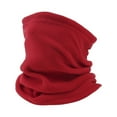 thumbnail image 1 of Winter Neck Warmer Gaiter Fleece Neck Cover Cotton Balaclava Windproof Face Cover Mask for Women Men Red Free, 1 of 2
