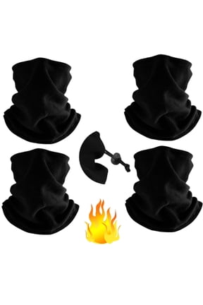Winter Neck Warmer Ski Face Mask: Neck Gaiter Mask Face Cover Balaclava Scarf