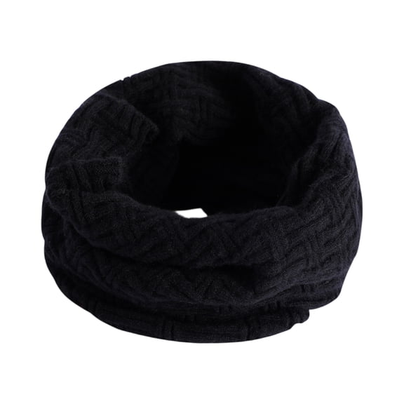 Winter Neck Warmer for Men Women, Fleece Neck Gaiter Double-Layer Face Cover Ski Mask for Cold Weather 2025 Black Free
