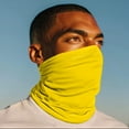 thumbnail image 1 of Winter Neck Warmer for Men & Women, Fleece Neck Gaiter Face Scarf, Thick Windproof Gaiter Mask for Cold Weather Sports Yellow Free, 1 of 3