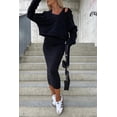 thumbnail image 1 of Winter New European And American Sleeveless Dress Hooded Hoodie Short Top Suit, 1 of 8