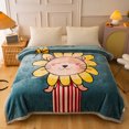 Winter New Thickened Laschel Blanket Cover Blanket Super Soft Double