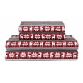 thumbnail image 1 of Winter Nights Cotton Flannel Sheet Set, Queen, Deer, 1 of 2