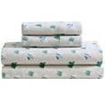 thumbnail image 1 of Winter Nights Cotton Flannel Sheet Set, Queen, Holiday Bears, 1 of 6