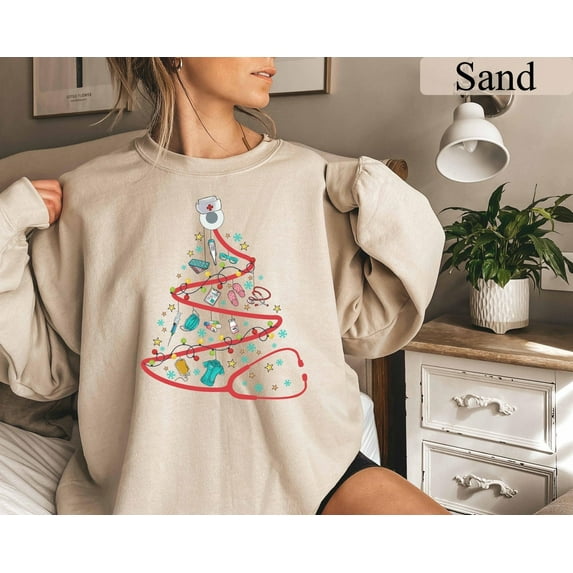 Winter Nurse Sweatshirt, Nursing Shirt, Nurse Sweatshirt, Nurse Sweater, Nurse Crewneck Icu, Nicu Winter Tshirt, Er Nurse209 Tshirt All Size S-5XL