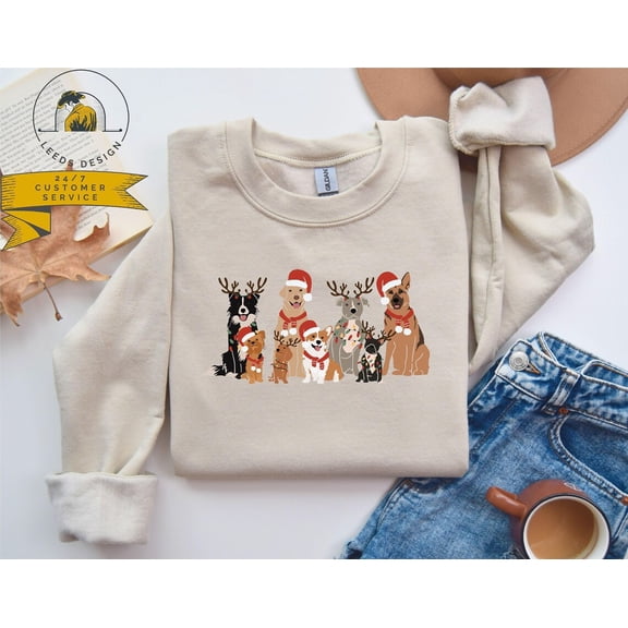 Winter Occasion Dog Sweatshirt | Winter Occasion Sweater | Winter Occasion Dog Mom | Winter Occasion Sweater | Cute Dog Sweatshirt | Dog Lover, Full size S-5XL