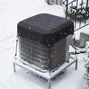 Winter Outdoor AC Unit Cover, Snow Protection Guard for Air Conditioner Vent Waterproof Durable Large Coverage for Outdoor Heating Cooling Unit Protection